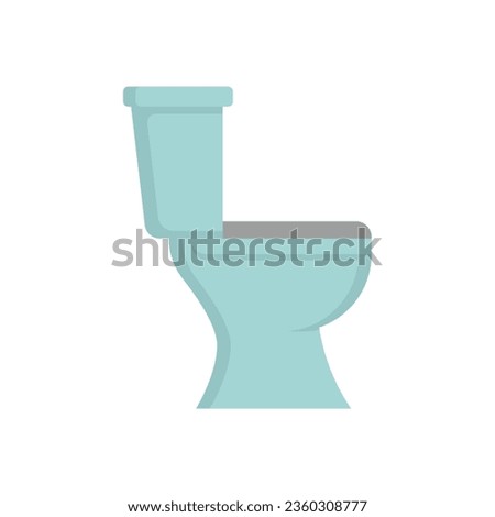 toilet icon color of style design vector template