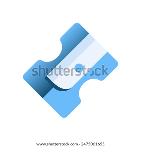 pencil sharpener icon design vector template