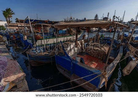 Similar – Image, Stock Photo Old fishing cutter
