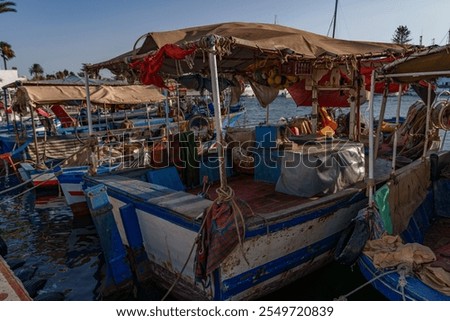 Similar – Image, Stock Photo Old fishing cutter