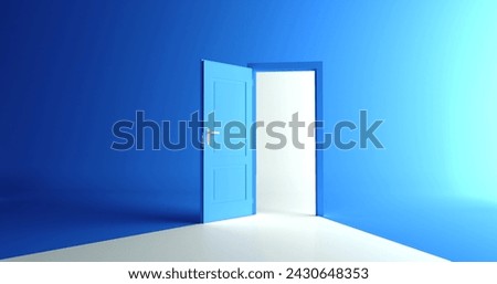 Similar – Image, Stock Photo Open the door.