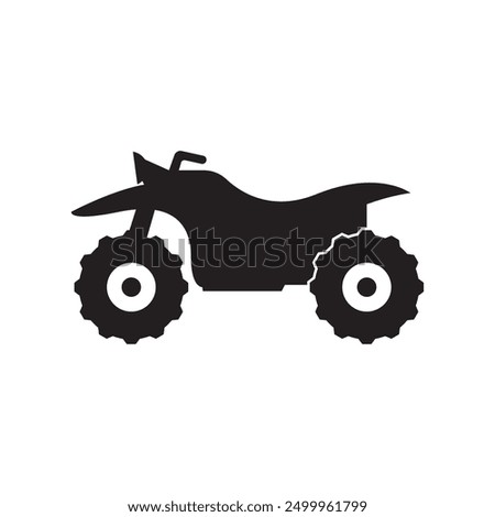 ATV vehicle icon illustration element design