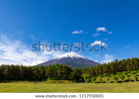 Mt Fuji Japan  商業照片 © 