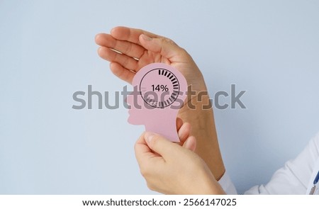 Similar – Image, Stock Photo Human hands covering an old rusty barrel in the garden