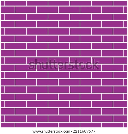 Texture background design with rectangular pattern arranged to form a pile of purple bricks. Unique simple and flat wallpaper. Texture background series