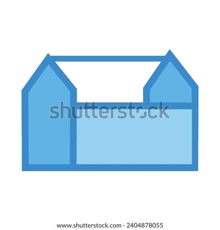 delivery truck vehicle isolated icon vector illustration design, vector illustration graphic. Big box truck delivery icon symbol. Project building truck for lifting stone sand etc