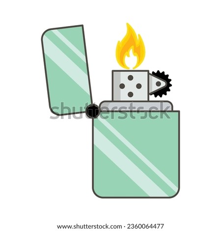 Lighter icon vector on trendy design