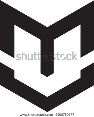 MC letter logo modern design, MCY