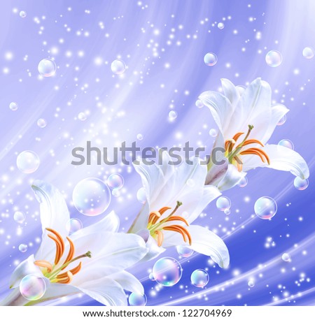 Lilies, stars and bubbles
