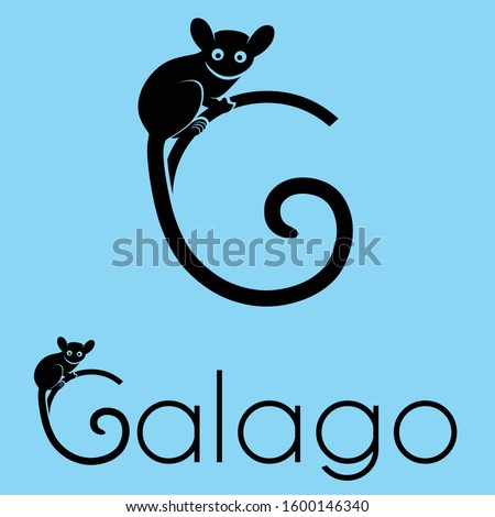 Galago g letter logo design
