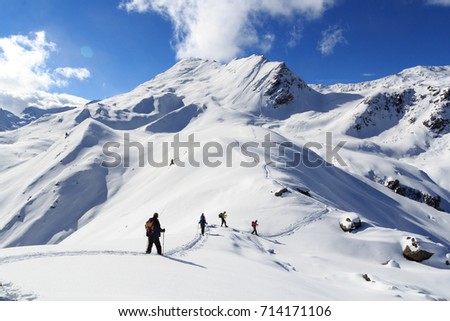 Image, Stock Photo Tirol trip in winter