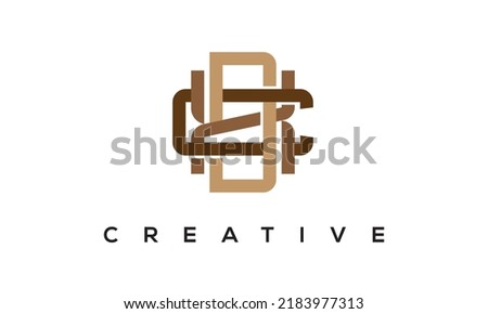 initial DXC letters Monogram Logo. Creative Modern DXC Letters icon vector Illustration.