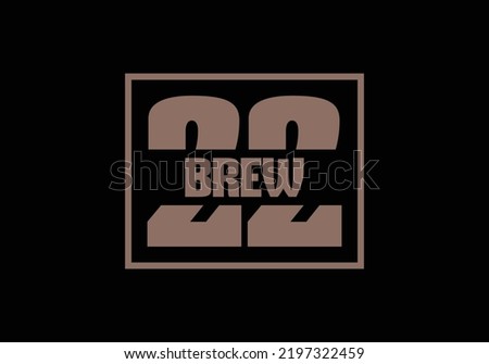 22 Brew Logo Design Template for Coffee Brewing Companies
