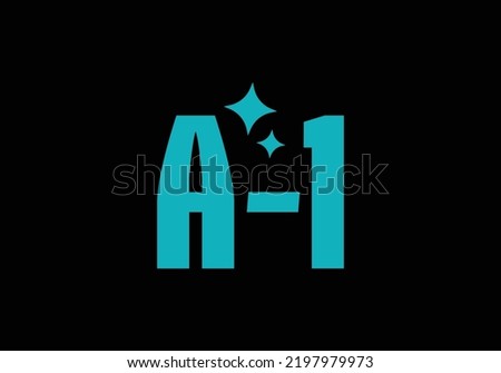 A1 Cleaning Logo Design A1 Sparkle Logo Design Template