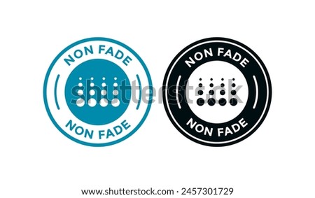 Non fade badge logo. For quality information sign