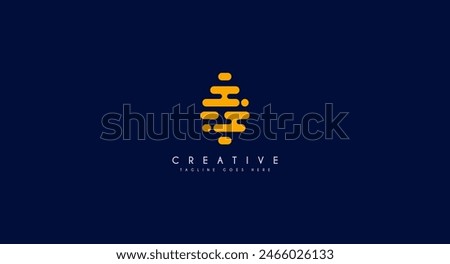 Bee Hive logo design vector illustration.