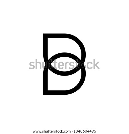 letter B logo vector, letter B business logo, letter B logo company Photo stock © 