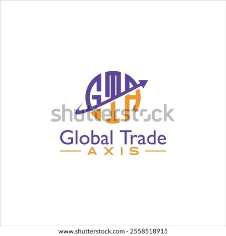 Global Trade Axis logo with orange and purple GTA icon