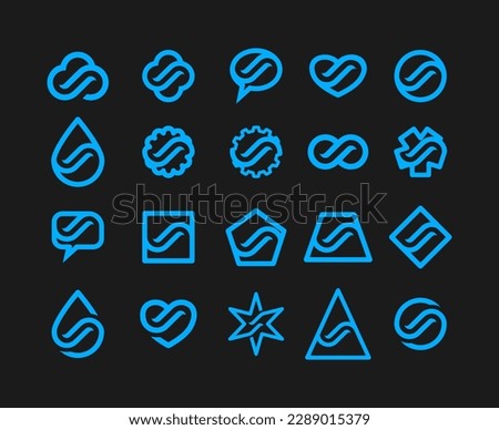 The Logo are tools affinity. Elegant and outline.