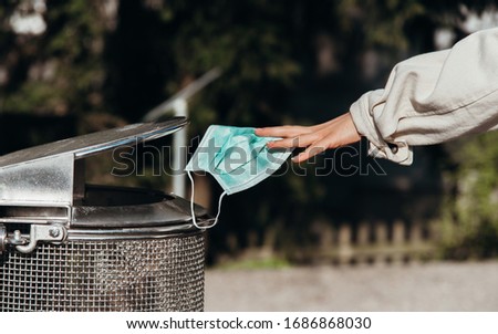 Similar – Image, Stock Photo ¡Trash! 2020 | A little birdie got lost in the christmas tree