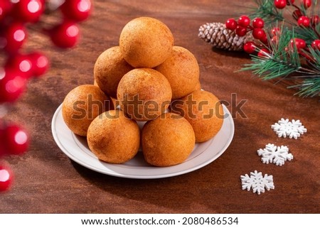 Similar – Image, Stock Photo Colombian buñuelo