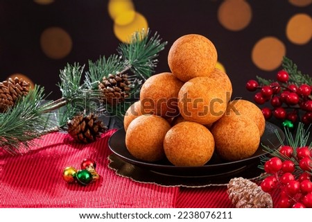 Similar – Image, Stock Photo Colombian buñuelo