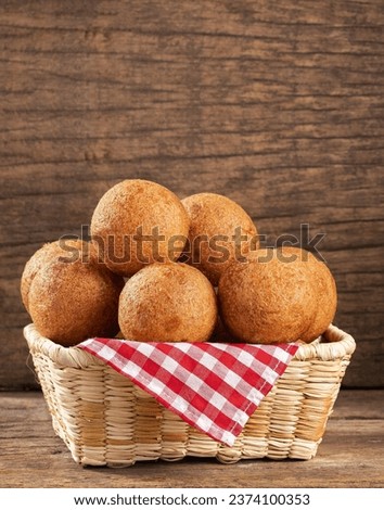 Similar – Image, Stock Photo Colombian buñuelo