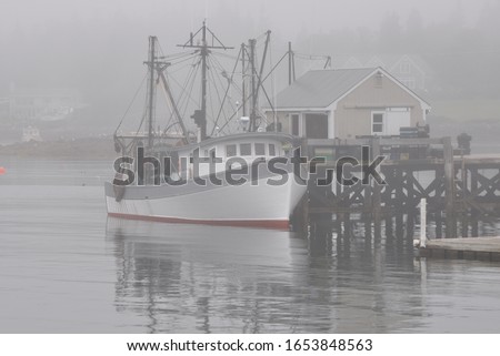 Similar – Image, Stock Photo Still resting fishing boats