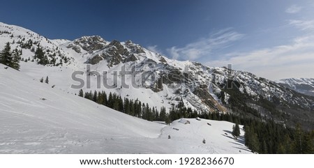 Winter image from the scorota valley,retezat mountains,romania Imagine de stoc © 