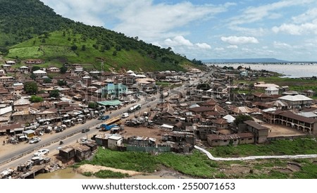 Similar – Image, Stock Photo Nature meets urbanity
