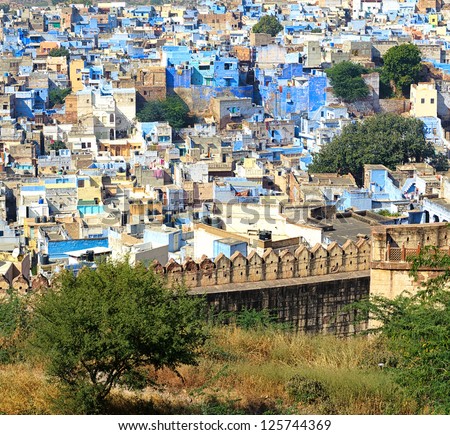 Jodhpur Blue City, India Rajasthan