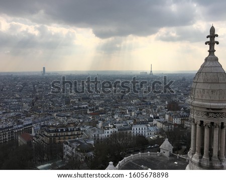 Similar – Foto Bild Paris im Regen Stadt