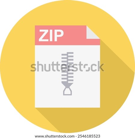 page, set, zip, paper, file, download, document, folder, label, archive, app, computer, pictogram, type, interface, sign, icon, data, extension, symbol, illustration, edit, shape, business, vector, 