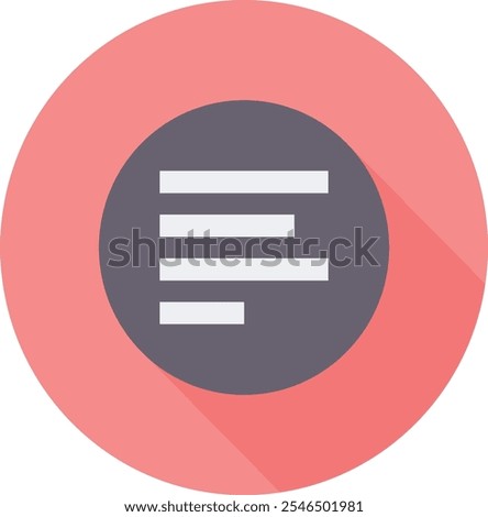 object, formatting, alignment, illustration, image simple, left, editing, menu, format, black, edit, website, app, graphic, lines, text, vector, writing, design, web, white, ui, navigation, button