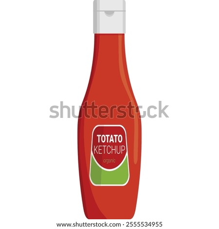 This ketchup ingredient image highlights its rich red hue and tangy sweetness, perfect for adding a classic touch to a variety of dishes