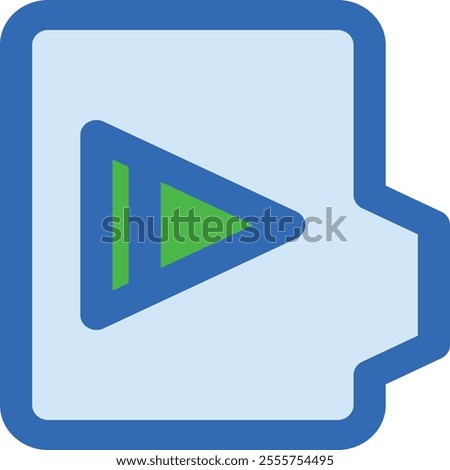 Play Folder for Dynamic Media Access
This play folder image signifies a vibrant system for accessing and organizing media files, perfect for users seeking to manage their digital entertainment