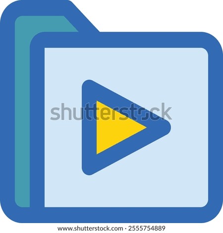 Play Folder for Dynamic Media Access
This play folder image signifies a vibrant system for accessing and organizing media files, perfect for users seeking to manage their digital entertainment