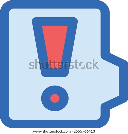 Warning Folder for Cautionary File Alerts
This warning folder image depicts a crucial system for alerting and managing sensitive files, perfect for users prioritizing safety and attention in digital 