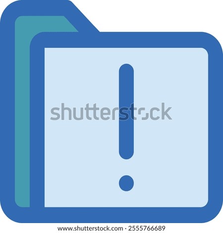 Warning Folder for Cautionary File Alerts
This warning folder image depicts a crucial system for alerting and managing sensitive files, perfect for users prioritizing safety and attention in digital