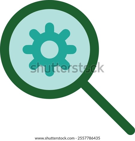 Search engine optimization icon illustrating techniques for boosting online visibility and enhancing website rankings. Perfect for visuals on digital marketing strategies and keyword optimization.