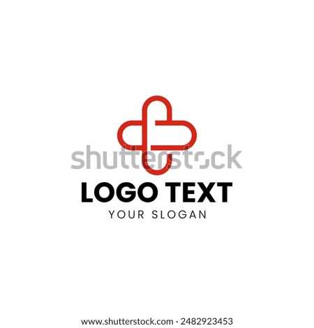 Cure Medic Medicine Medication Potion Logo Design Vector