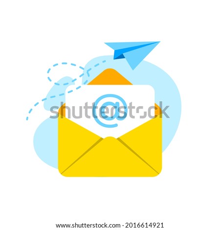 send message, newsletters, email subscription pop up permission concept illustration flat design vector eps10. modern graphic element for landing page, empty state ui, infographic, icon