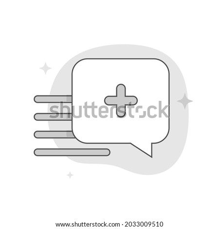 add, be the first to comment concept illustration flat design vector eps10. modern graphic element for landing page, empty state ui, infographic, icon