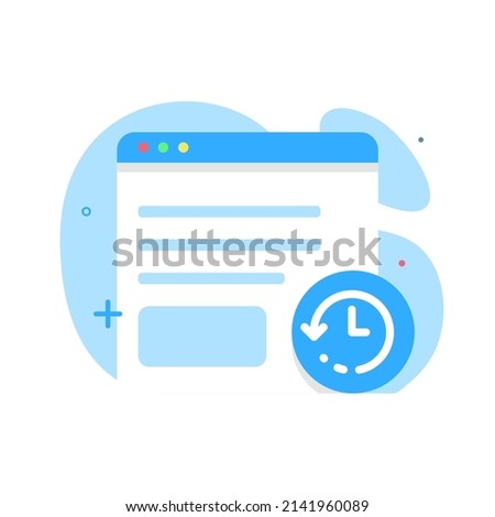 Web browser cookies pop up permission concept illustration flat design vector eps10. modern graphic element for landing page, empty state ui, infographic, icon