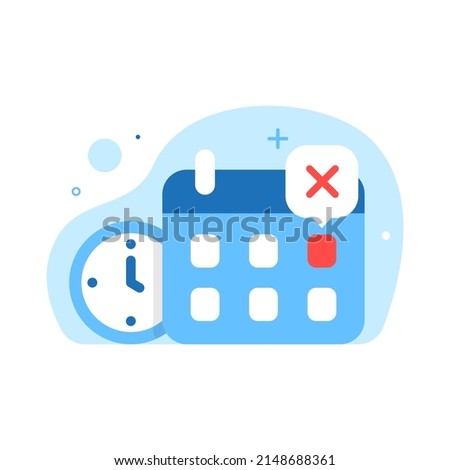 cancel the subscription anytime you want concept illustration flat design vector eps10. modern graphic element for landing page, empty state ui, infographic, icon