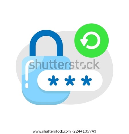change password regularly concept illustration flat design vector eps10. modern graphic element for landing page, empty state ui, infographic, icon