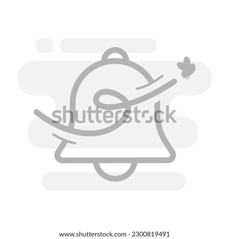 still empty, no notification yet concept illustration line icon design vector eps10. modern graphic element for landing page, empty state ui, infographic