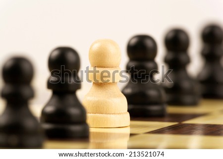 be different on chessboard