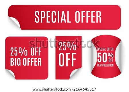 Best choice, order now, special offer, new and big sale banners, tag. Finance product emblem. Badge price discount number. Best hot offers speech bubbles. Mega savings, sale sticker set. Vector. 