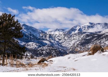 Similar – Foto Bild hohe felsige Berge des Kaukasus in Georgien